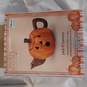 Jack O'Lantern Mini Teapot